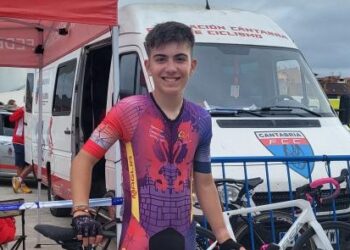 Gran papel del macoterano Álvaro Bueno en los Campeonatos de España Escolares con las mejores promesas ciclistas nacionales