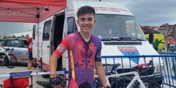 Gran papel del macoterano Álvaro Bueno en los Campeonatos de España Escolares con las mejores promesas ciclistas nacionales