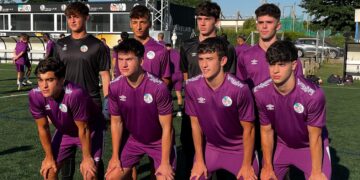 El peñarandino Pablo Quiroga Jr hace la pretemporada con el Salamanca UDS de fútbol tras su ascenso a Segunda Federación