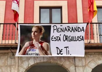 Críticas vecinales en Peñaranda ante la tibia respuesta a la presencia de Lorena Martín en los Juegos Olímpicos de París