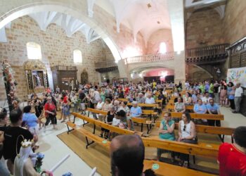 Villoruela vive ya sus fiestas del Santo Cristo de la Esperanza y la Virgen del Carmen con un gran ambiente y colorido en sus calles