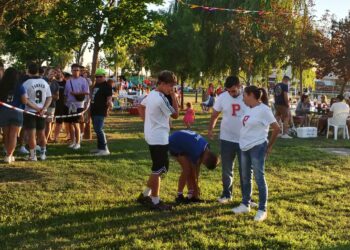 Una merienda en la zona de acampada de Villoruela pone el broche a unas intensas y participativas fiestas patronales