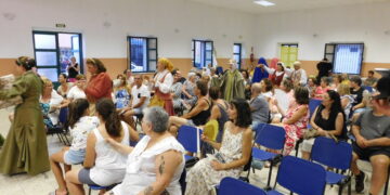 La obra «Buscando a Nebrija» cosecha un nuevo éxito en el salón teatro de Cantalpino dentro del prólogo de sus fiestas patronales