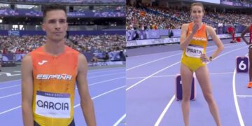 Peñaranda y Villar «cruzan los dedos» para que Lorena Martín y Mario García Romo lleguen hoy a las semifinales olímpicas