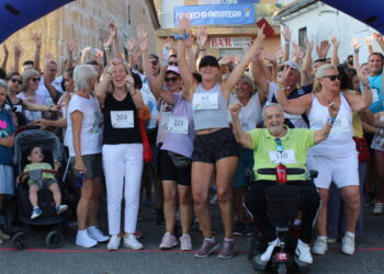 Arabayona de Mógica se vuelca con la I edición de la Marcha Patatera solidaria a beneficio de la asociación Pyfano