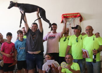 La afición galguera se da cita en Cantaracillo en una disputada prueba con «Maga» de Rágama como ganadora absoluta