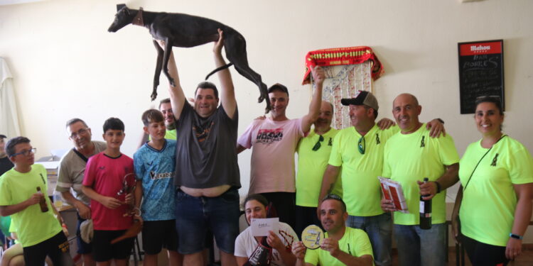La afición galguera se da cita en Cantaracillo en una disputada prueba con «Maga» de Rágama como ganadora absoluta