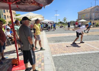 Peñaranda acoge una nueva edición del campeonato nacional de calva y el torneo de rana en las pistas «Juan Sánchez Verdes»