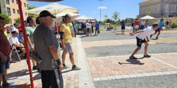 Peñaranda acoge una nueva edición del campeonato nacional de calva y el torneo de rana en las pistas «Juan Sánchez Verdes»