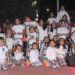 La escuela de verano de Villaflores se lleva el primer premio en el concurso de disfraces de las fiestas patronales de San Agustín