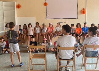 Mancera de Abajo reúne a 40 niños desde los 3 a los 12 años en un esperado campamento de verano con numerosas actividades