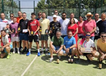 Javier Cabo y Pablo Domínguez ganan la IV edición del torneo de pádel Ciudad de Peñaranda disputado en el polideportivo
