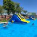 Refrescante prólogo de las ferias en Peñaranda con el parque acuático y la fiesta de agua en las piscinas municipales