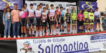 Babilafuente reúne a las promesas del ciclismo en la primera edición de un torneo con gran nivel y presencia de público