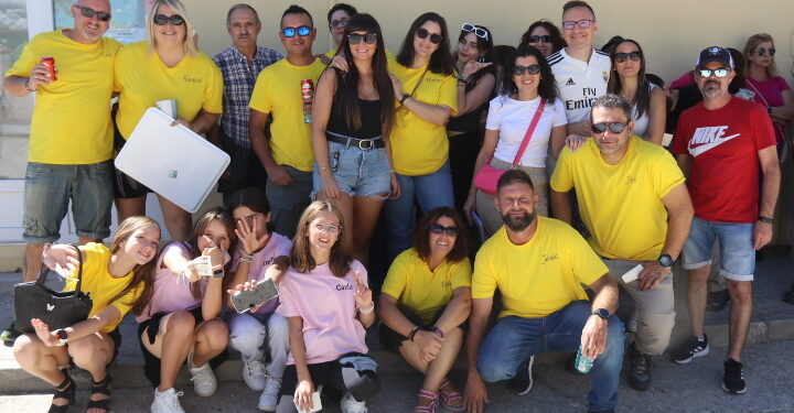 Bóveda del Río Almar disfruta de la comida popular de las fiestas de las Angustias con 500 comensales en el parque municipal