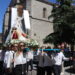 Peñaranda muestra su devoción a la Virgen de la Piedad en su regreso en procesión desde la parroquia a la iglesia de San Luis