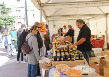 Peñaranda pone en valor los productos de la tierra en la II edición de la Feria Agroalimentaria, Ecológica, de Artesanía y Proximidad