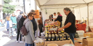 Peñaranda pone en valor los productos de la tierra en la II edición de la Feria Agroalimentaria, Ecológica, de Artesanía y Proximidad