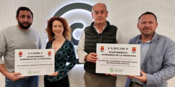 Aldeaseca de la Frontera recauda en sus fiestas 7.845 euros y los entrega a la Asociación Española Contra el Cáncer AECC