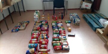 Las actividades deportivas y solidarias en las preferias de Peñaranda logran 132 kilos para el Banco de Alimentos municipal