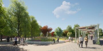 Peñaranda invertirá 460.000 euros en la reforma del parque de Los Jardines para hacerlo «más accesible, saludable y seguro»