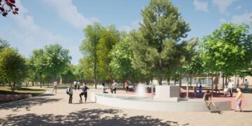 Peñaranda invertirá 460.000 euros en la reforma del parque de Los Jardines para hacerlo «más accesible, saludable y seguro»