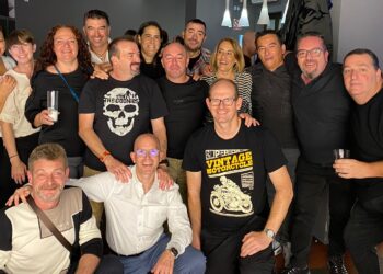 Reencuentro de la histórica peña Biggers en Peñaranda celebrando, de nuevo, una amistad que perdura desde el año 1992