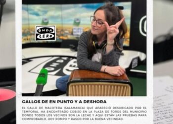 El gallo aparecido en Macotera da el salto a la radio nacional y Onda Cero se hace eco de la noticia publicada ayer en A TIEMPO