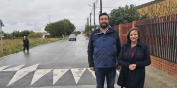 Peñaranda ilumina el Camino de las Verónicas con 22 nuevas luminarias tipo led y una inversión municipal de 24.000 euros