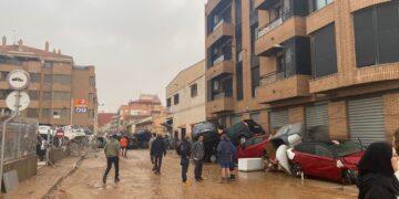 Pepi González, peñarandina en Paiporta (Valencia): «No os podéis imaginar lo que es esto, el miedo, la impotencia, es un horror»