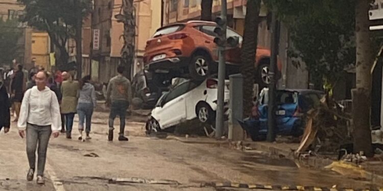 Pepi González, peñarandina en Paiporta (Valencia): «No os podéis imaginar lo que es esto, el miedo, la impotencia, es un horror»