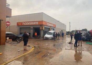 Pepi González, peñarandina en Paiporta (Valencia): «No os podéis imaginar lo que es esto, el miedo, la impotencia, es un horror»