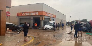 Pepi González, peñarandina en Paiporta (Valencia): «No os podéis imaginar lo que es esto, el miedo, la impotencia, es un horror»