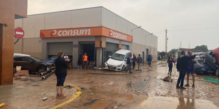Pepi González, peñarandina en Paiporta (Valencia): «No os podéis imaginar lo que es esto, el miedo, la impotencia, es un horror»