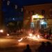 Rágama cierra su IX Feria Mudéjar con el fuego como protagonista en el espectáculo ofrecido por Zingari en la plaza Mayor