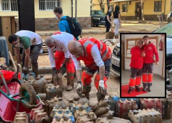Nuevos peñarandinos voluntarios rumbo a Valencia para ayudar con Cruz Roja durante cinco jornadas a partir de hoy