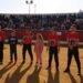 El público llena la plaza de toros de Villoria en un gran concurso de cortes a beneficio de los miles de afectados por la DANA