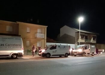 Parte desde Villoria el primer convoy de ayuda a Valencia con 10.000 kilos de productos higiénicos, agua y 30.000 mascarillas
