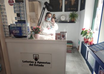 Peñaranda, de nuevo afortunada en el sorteo de la Lotería de Navidad con un cuarto premio vendido en la plaza Nueva