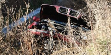 Unos ciclistas salvan la vida a un guardia civil destinado en Villoria que había sufrido un accidente con su vehículo en Huerta