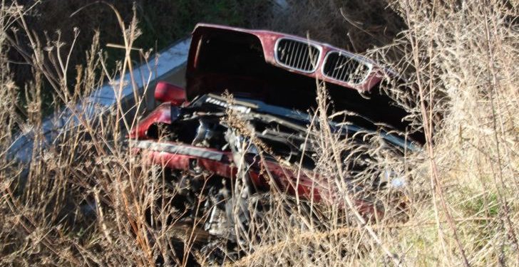 Unos ciclistas salvan la vida a un guardia civil destinado en Villoria que había sufrido un accidente con su vehículo en Huerta