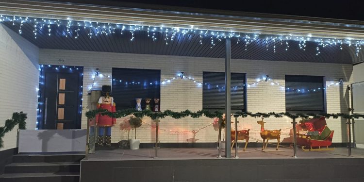 Moríñigo se viste de Navidad para el disfrute de vecinos y visitantes y gracias a la colaboración de los vecinos del pueblo