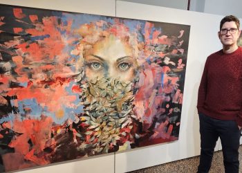 La Habana (Cuba) y Peñaranda unidas por el arte de Alberto Sautúa que expone en el CDS sus «Imágenes del subconsciente»