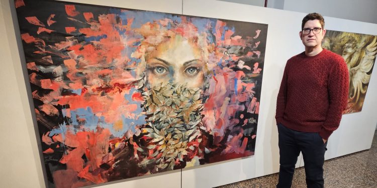 La Habana (Cuba) y Peñaranda unidas por el arte de Alberto Sautúa que expone en el CDS sus «Imágenes del subconsciente»