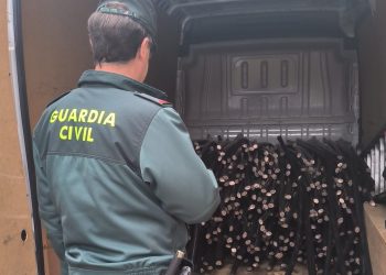La Guardia Civil detiene en Córdoba a siete personas como presuntos autores de dos hurtos de cableado de cobre cometidos en las provincias de Zamora y Salamanca