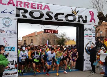 Juan Bueno y Andrea Jaén se llevan el triunfo en la XII edición de la Carrera del Roscón celebrada en Paradinas de San Juan