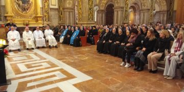 Las benedictinas de la Fuensanta se despiden de Murcia con una celebración diocesana antes de volver a su tierra 47 años después