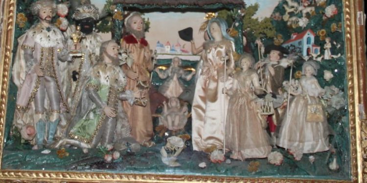 Los Reyes Magos que llevan tres siglos entre los muros de la iglesia convento de las Madres Carmelitas en Peñaranda
