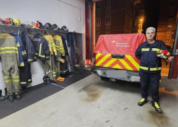 Francis se retira como bombero en Peñaranda tras 45 años: «nuestra labor no está suficientemente reconocida ni valorada»