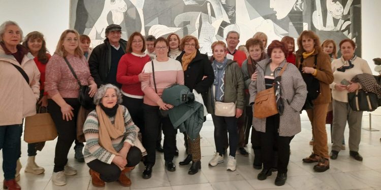 Alumnos del centro El Inestal de Peñaranda viajan a Madrid para visitar el Museo del Prado y el de Arte Contemporáneo Reina Sofía